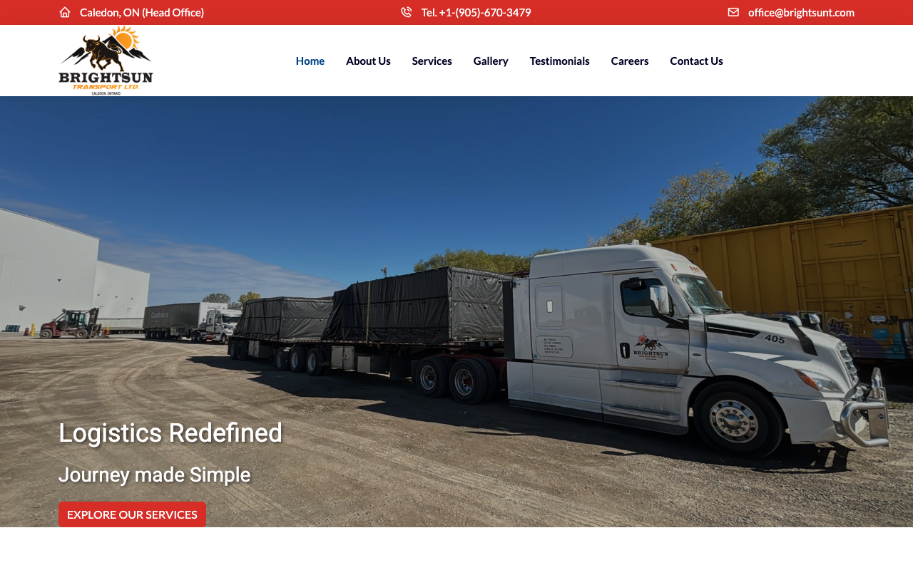 Brightsunt - Corporate Website